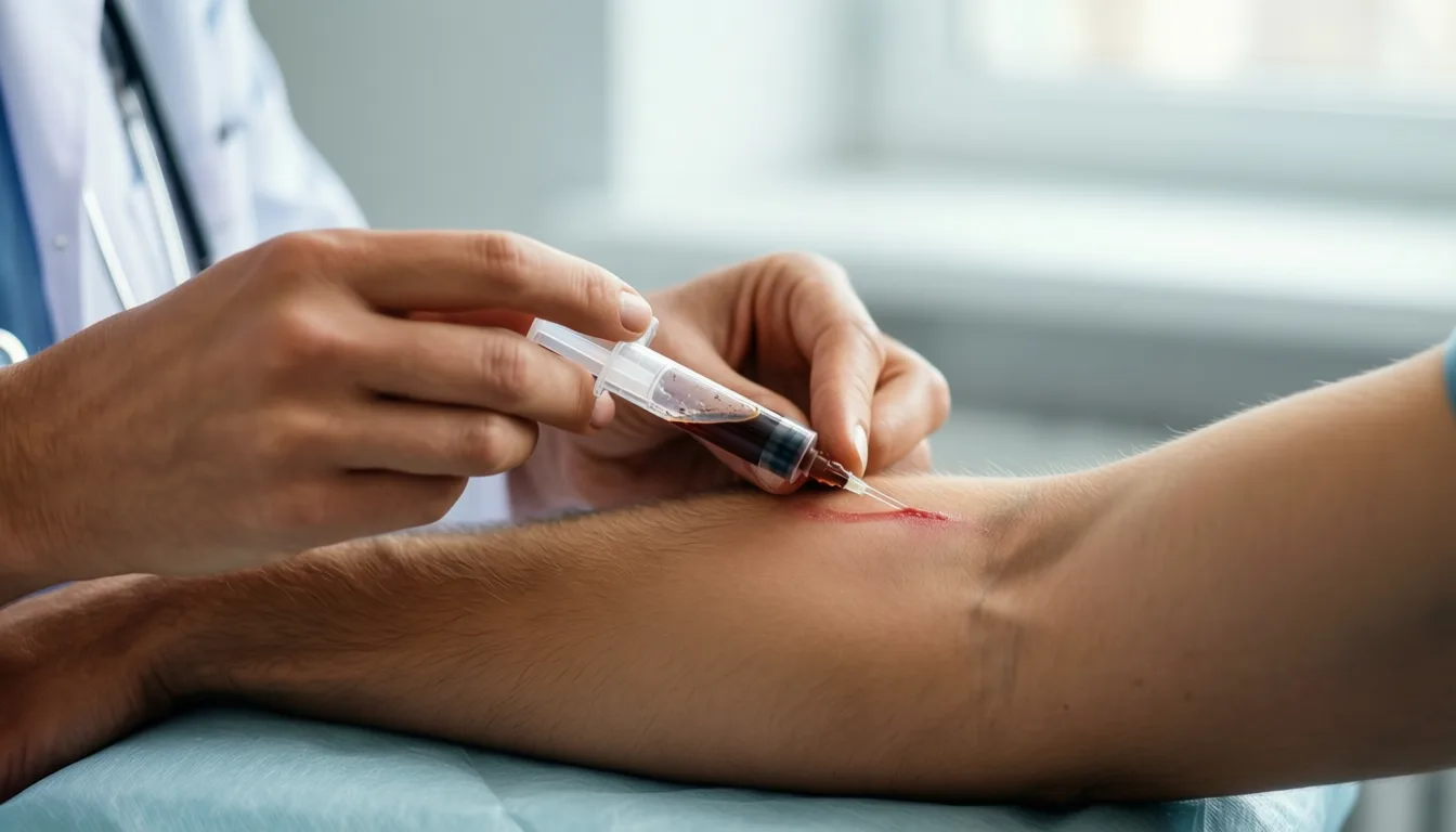 Routine blood draw