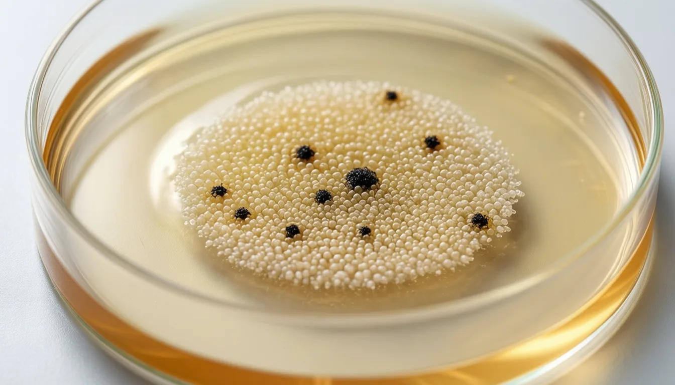Cultured mesenchymal stem cells with mineralized deposits