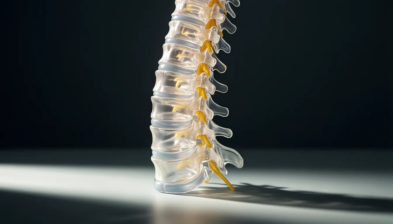 anatomical model of cervical spine